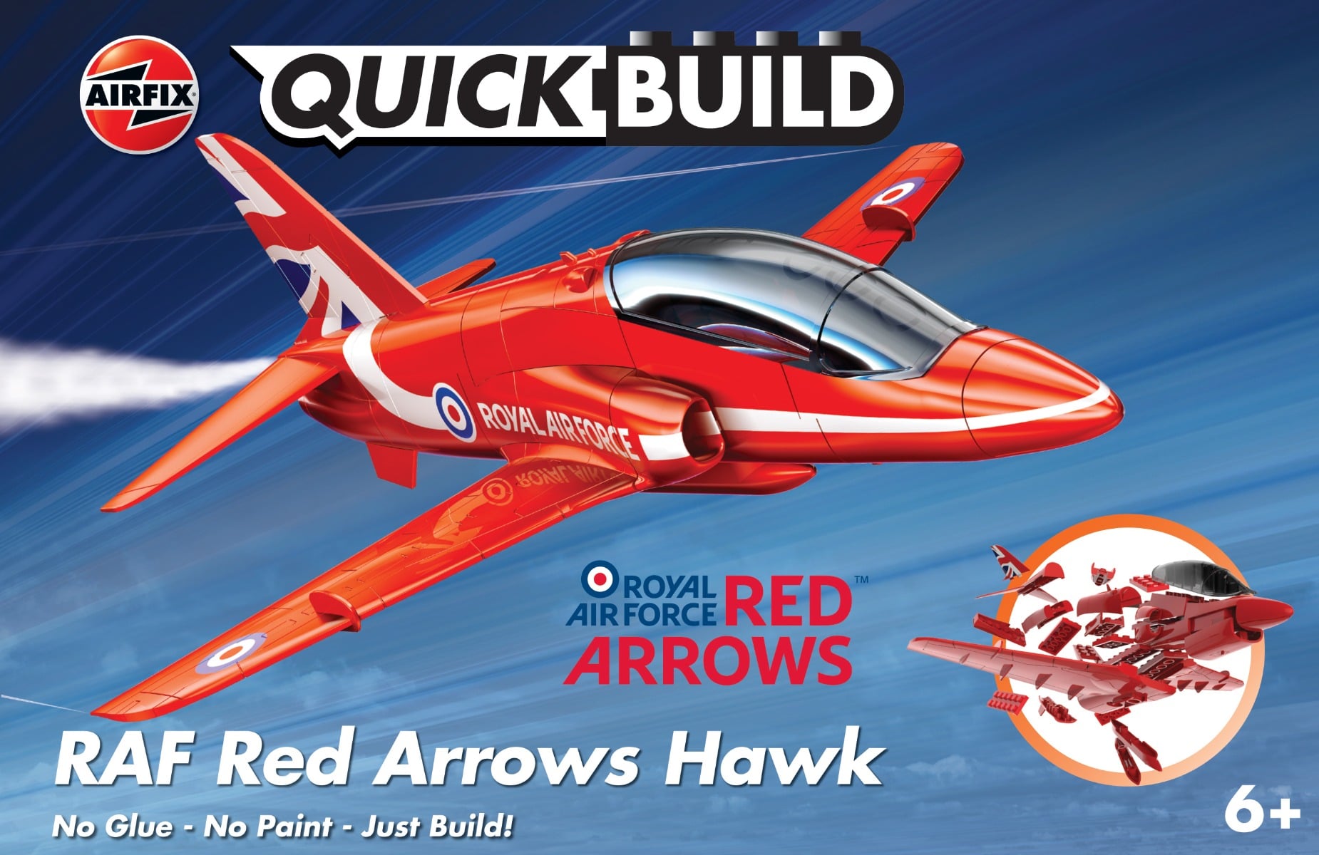 Set Constructie Airfix Quickbuild Red Arrows Hawk