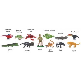 Tub 12 Figurine Pădure Safari Ltd - Vopsite Manual - imagine 3
