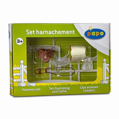 Papo Set Harnasament pentru Cai | Jucarie Creativa