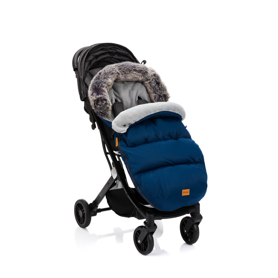 Sac Iarnă Fillikid cu Guler Blană Detașabil - imagine 2