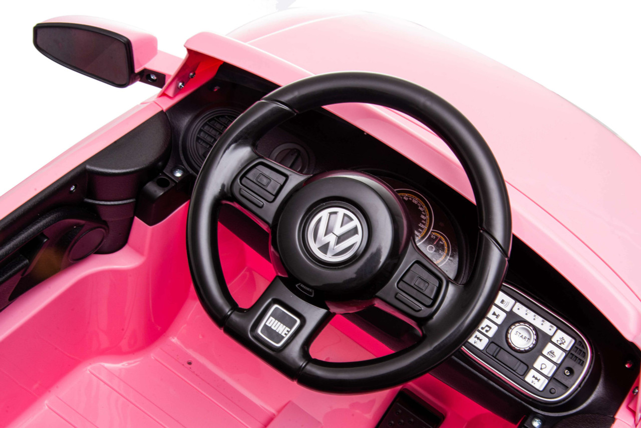 Volkswagen Beetle Dune 12V Rosu | Masinuta Electrica - imagine 7
