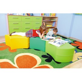 Taburet Spuma Carl Verde | Moje Bambino - imagine 2