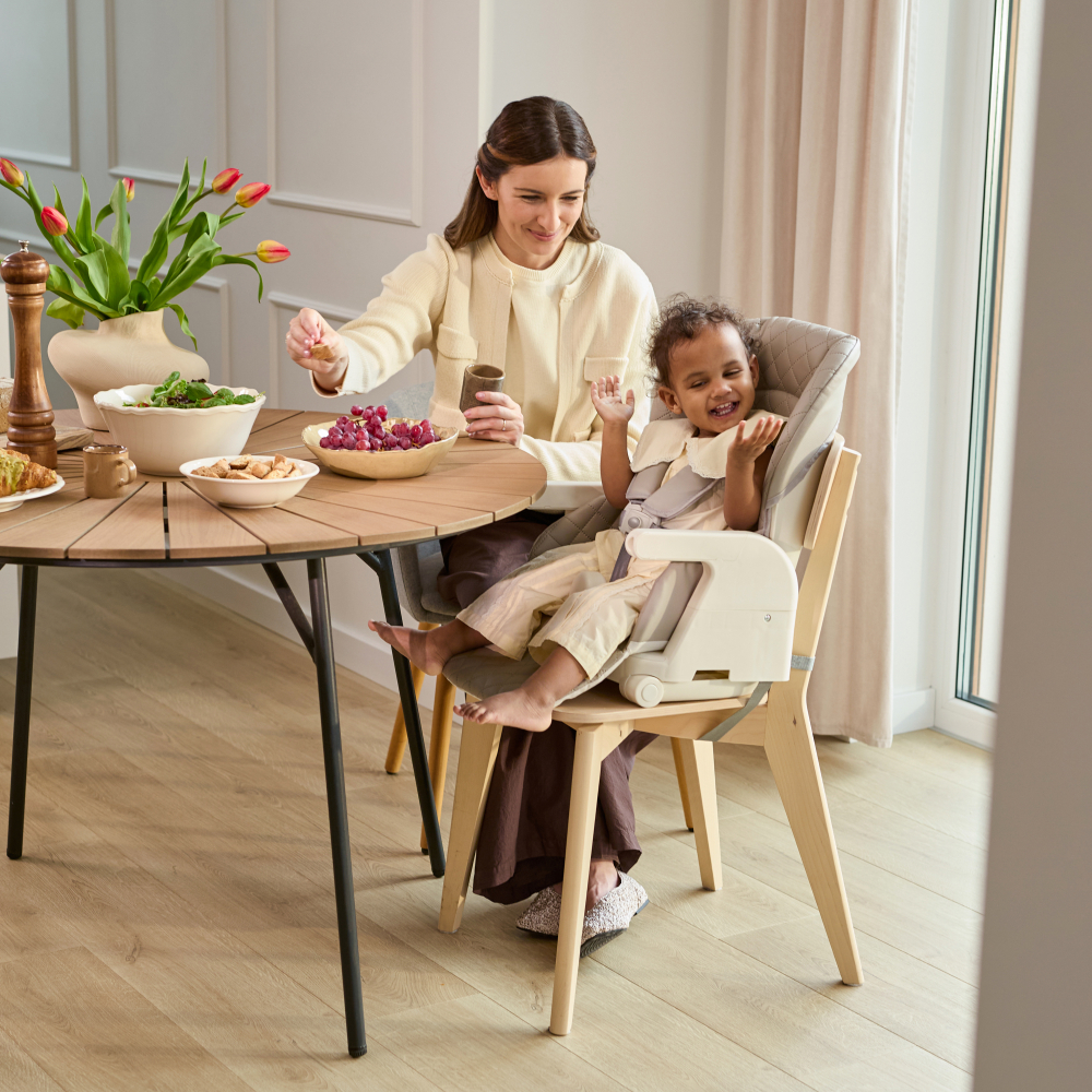 Scaun Kinderkraft Tulo 3 în 1, Beige - imagine 7
