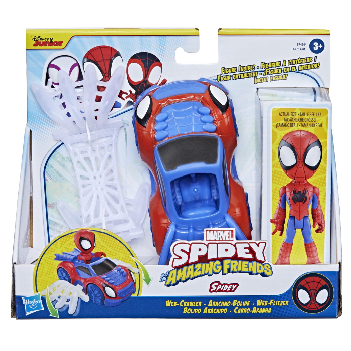 Spidey Set Figurina si Masinuta - Joc Actiune Spider-Man