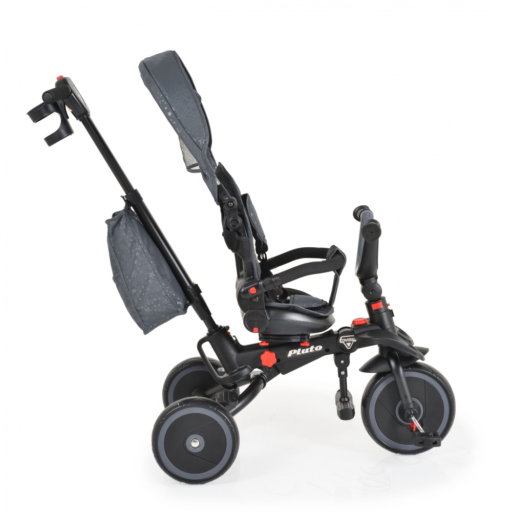 Tricicleta Byox Pluto Grey Pliabilă - imagine 3