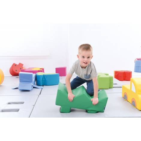 Iarba de joacă din spumă Moje Bambino, Sigură - imagine 4
