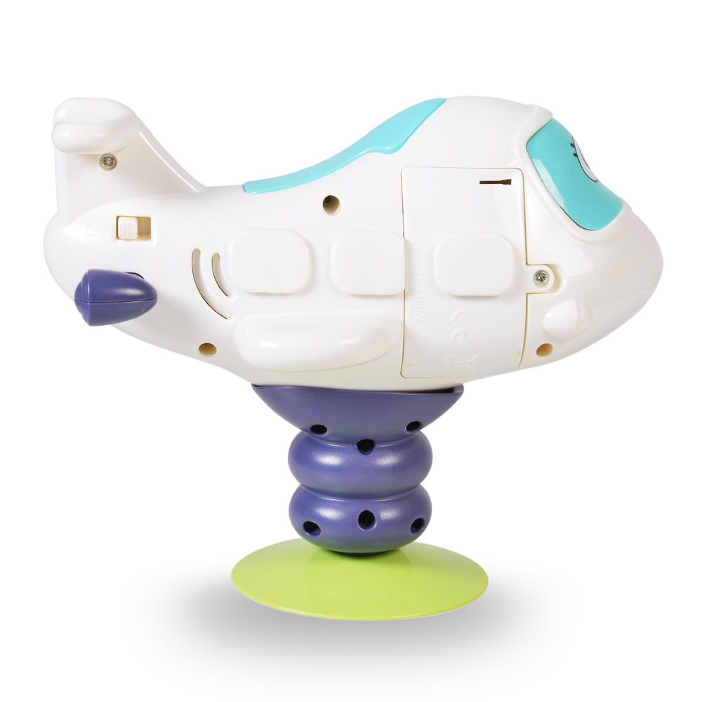 Jucarie Scaun Masa Baby Plane cu Muzica