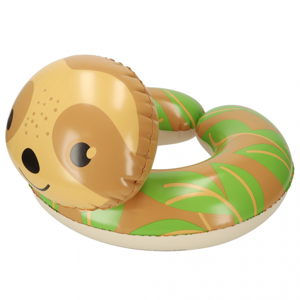 Colac Gonflabil Copii Bestway, Model Sloth, 50x46 cm - imagine 9