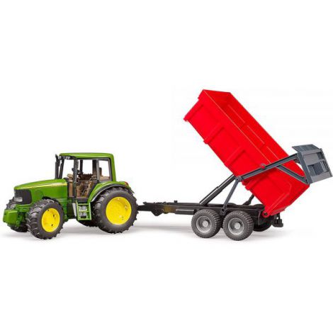 Tractor John Deere 6920 cu Remorcă Bruder - imagine 4