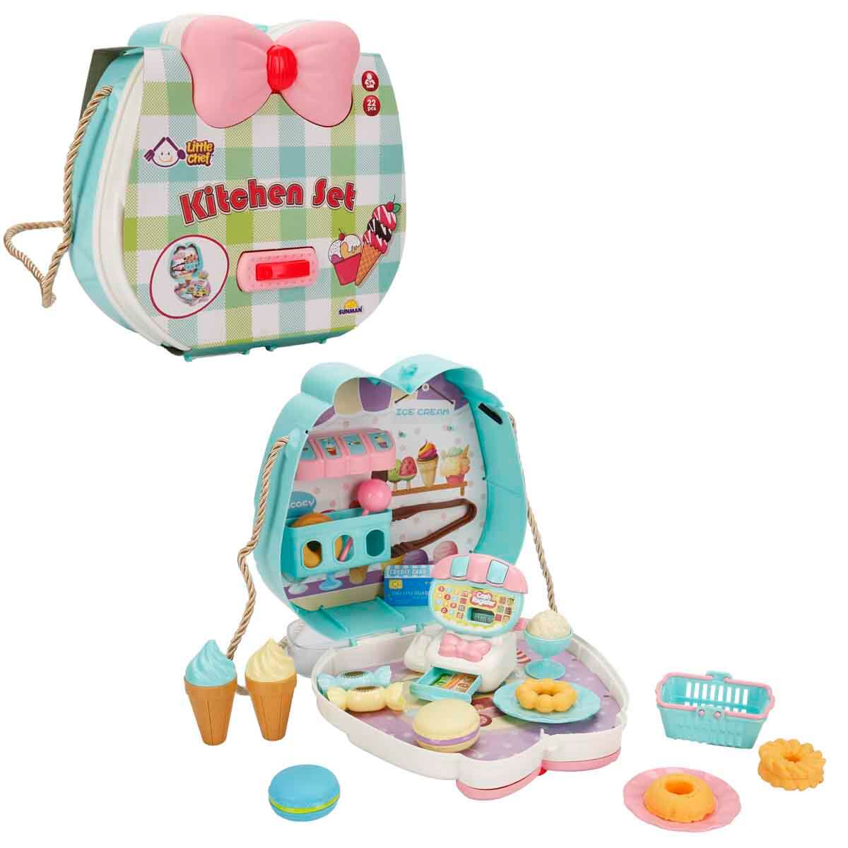 Set Bucatarie Desert Little Chef 22 Piese
