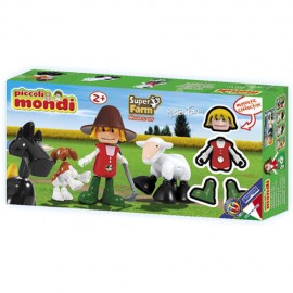 Piccoli Mondi Set Mister Farm Figurine Magnetice - imagine 6