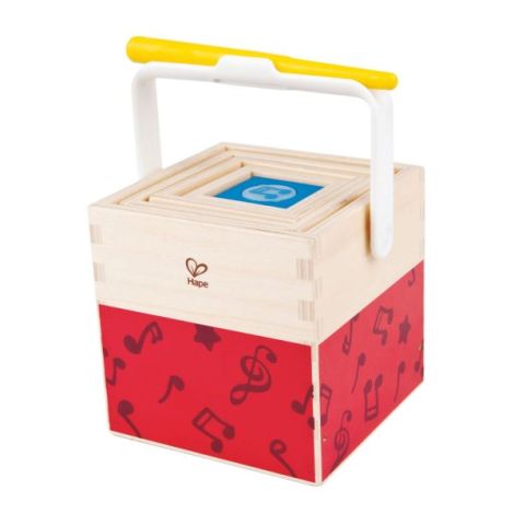 Hape Set Muzical din Lemn - 6 Piese Stivuibile - imagine 3