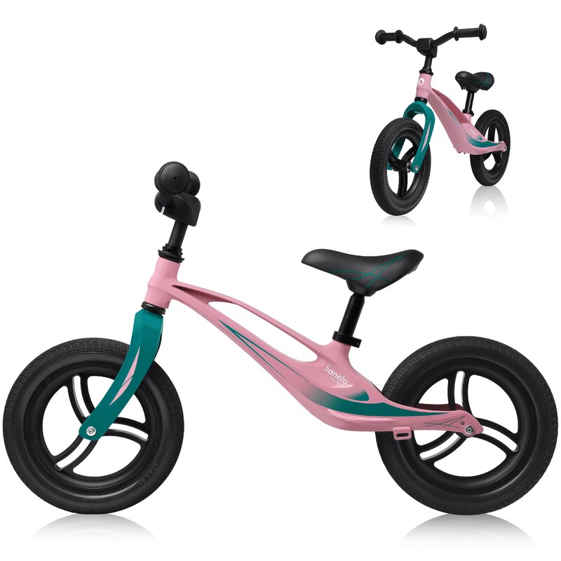 Bicicleta echilibru Lionelo Bart Pink 12 - imagine 8