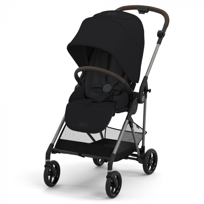 Carucior Cybex Melio B Moon Black - Ultrausor si Compact