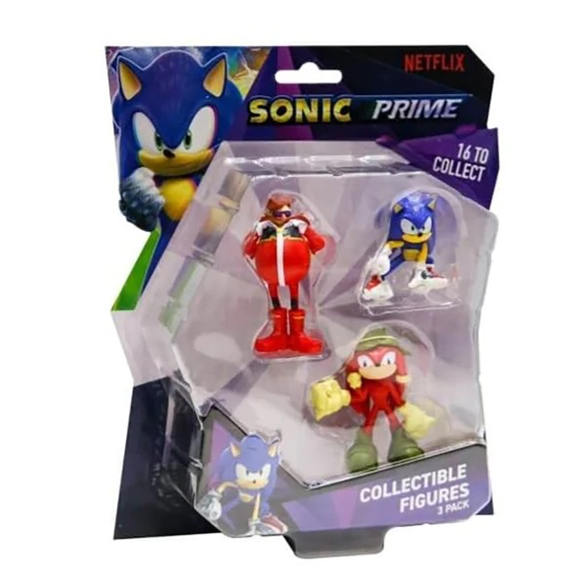 Set 3 Figurine Sonic Prime - Jucării de Colectie