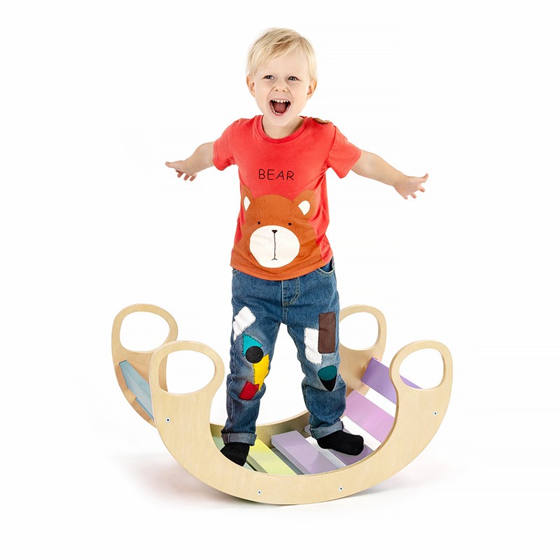 Balansoar Rocker Procart | Jucărie Echilibru Multicolor - imagine 7