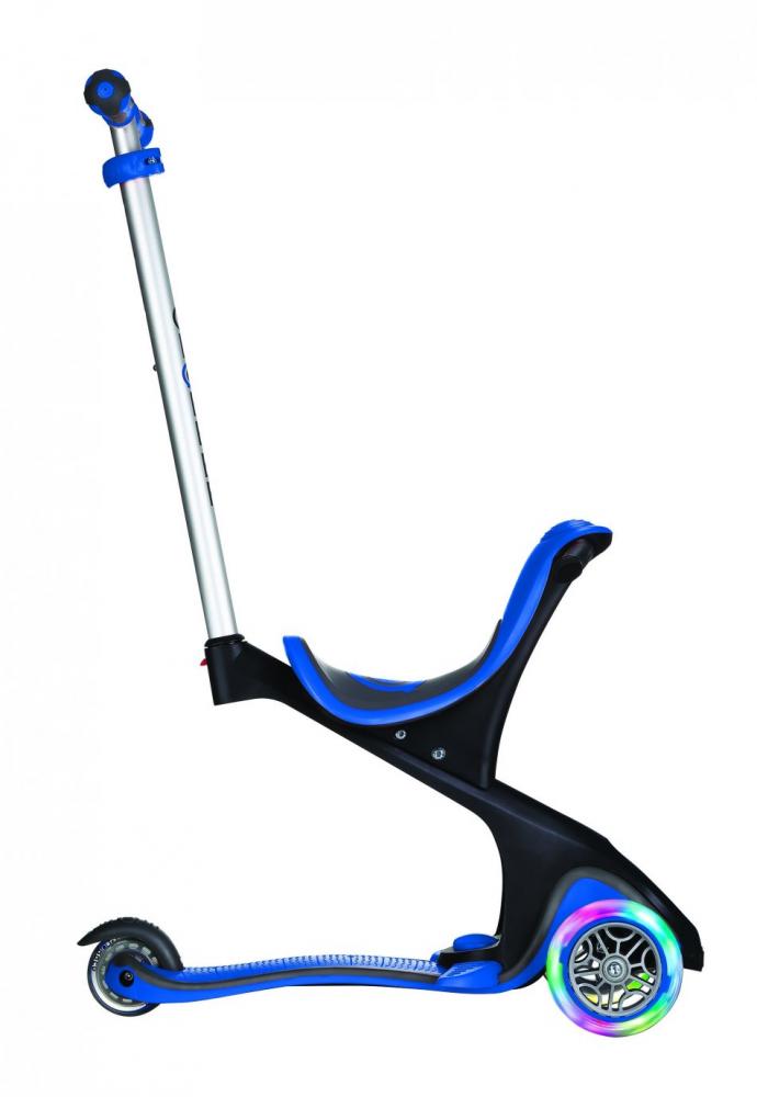 Trotineta Globber Evo 4in1 Albastră cu LED - imagine 4