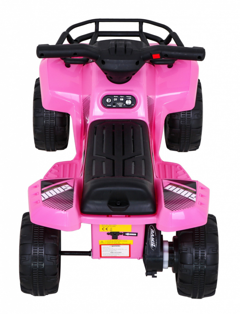 ATV Electric Ramiz Storm Pink pentru Copii - imagine 11