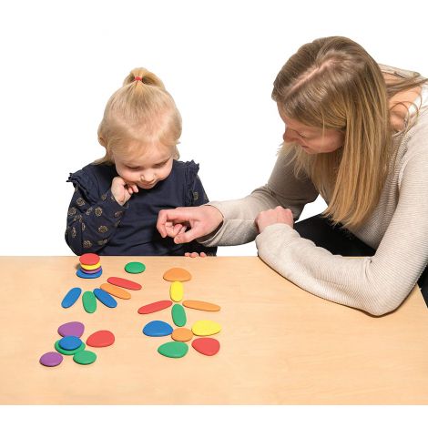 Edx Pietre Rainbow Junior 44buc - Joc Educativ - imagine 2