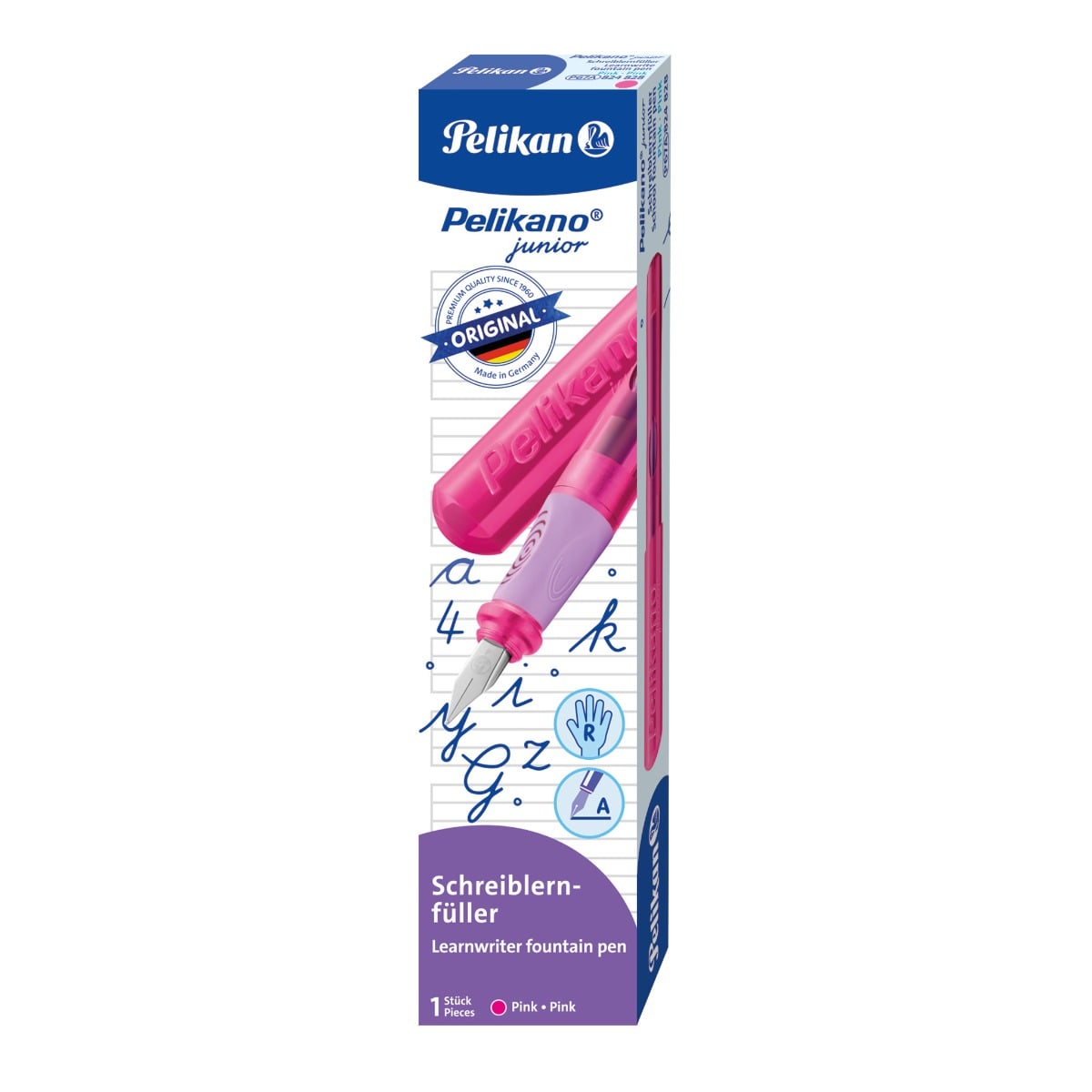 Pelikano Junior Stilou Roz, Grip Ergonomic