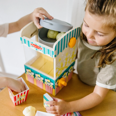 Chiosc Popcorn Melissa & Doug - Jucărie Lemn 3+ - imagine 6