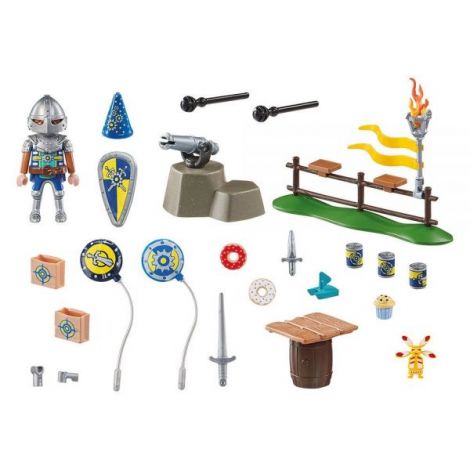 Playmobil Aniversarea Cavalerului - Jucarie Medievala - imagine 4