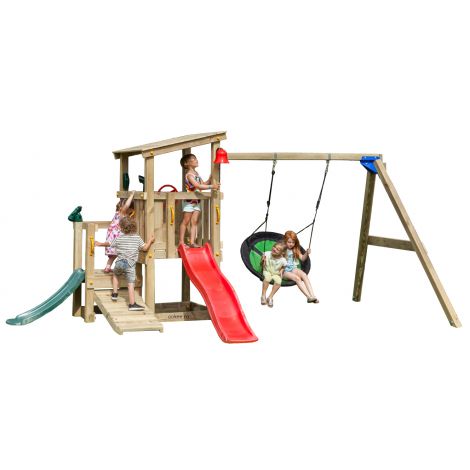 Spațiu de joacă Cascade cu Swing BlueRabbit