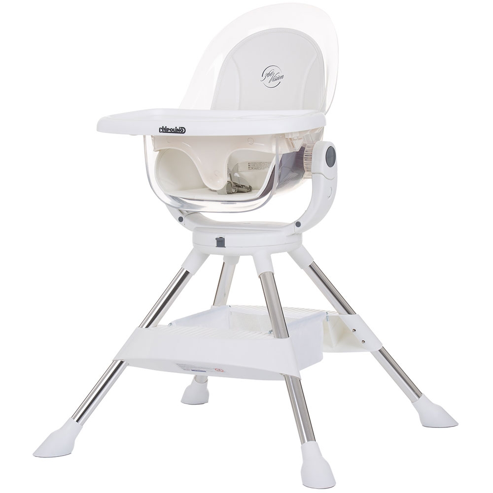 Scaun de Masa Rotativ Chipolino Vision Ivory - imagine 8