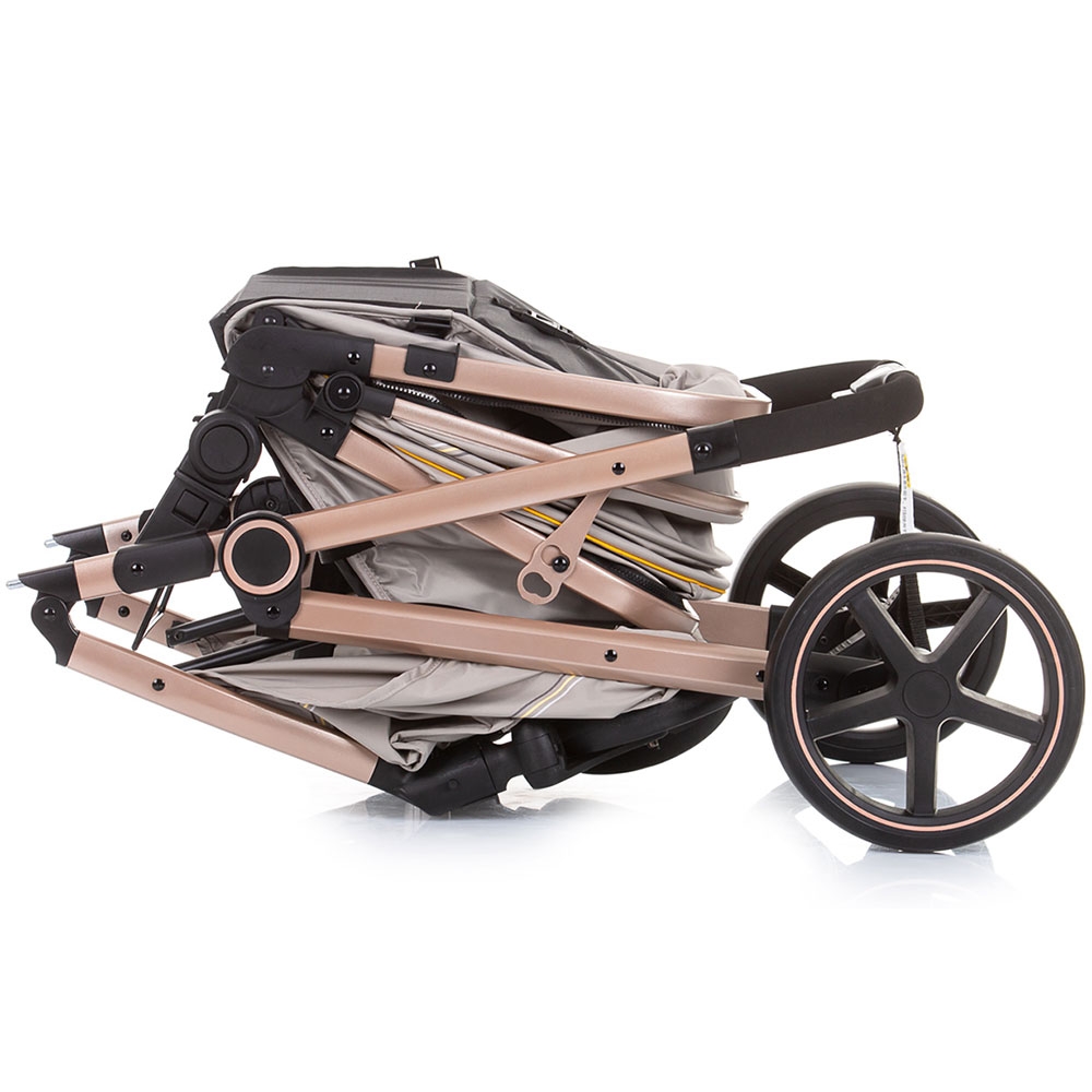 Carucior Chipolino Misty 2 in 1, 0-22 kg, Sand - imagine 6