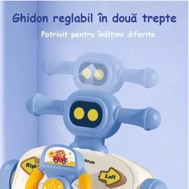 Antemergator 5 in 1 Malplay Blue Car - imagine 8