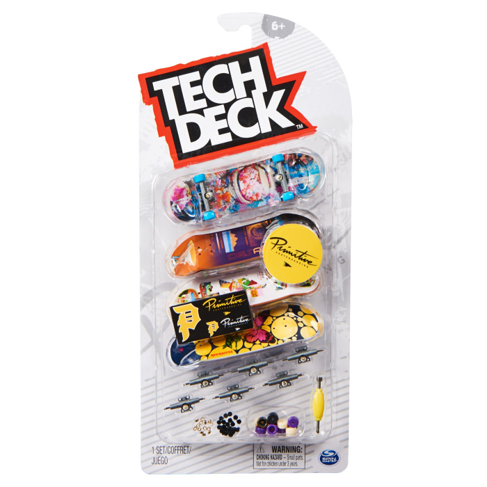 Tech Deck Primitive 4 Piese Fingerboard 9.6cm
