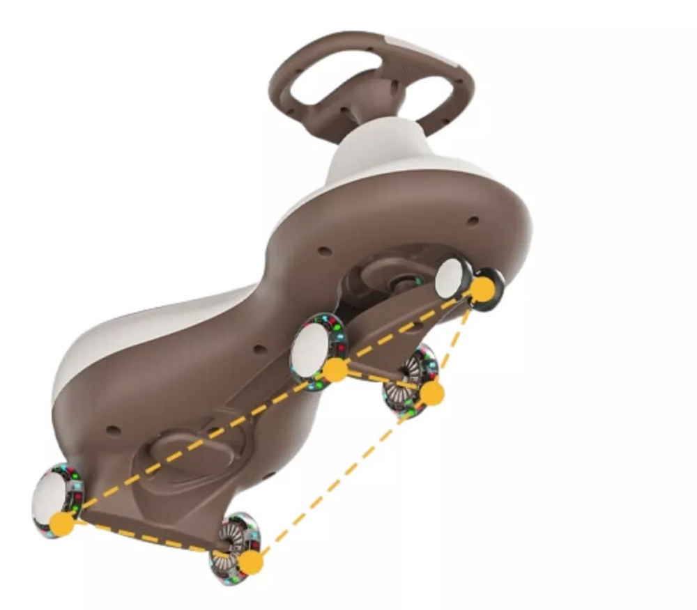 PlasmaCar Little Mom Fără Pedale, Cu Sunete și Lumini - imagine 3
