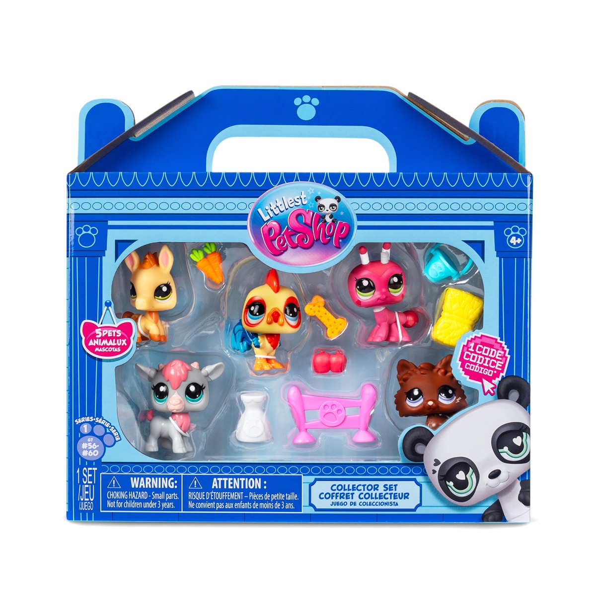 Set Littlest Pet Shop Farm Besties, 5 Figurine