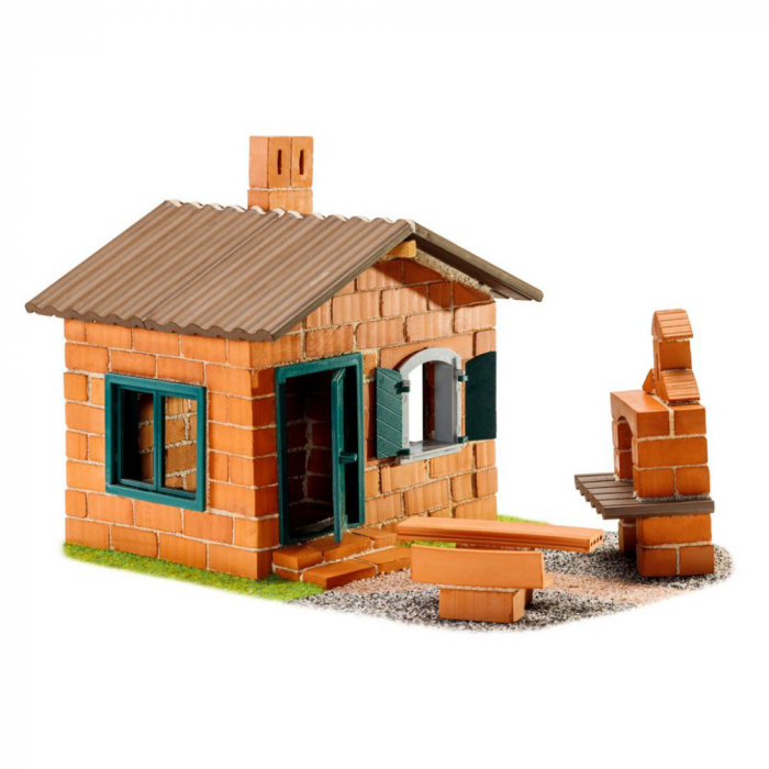 Teifoc Casa cu BBQ - Jucărie Construcție Creativă