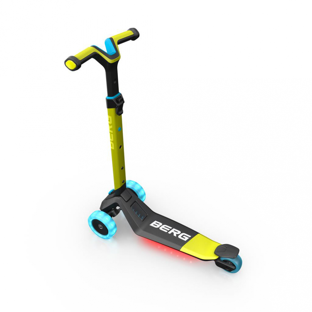 Trotineta Berg Nexo Lime cu LED și Ghidon Reglabil - imagine 6