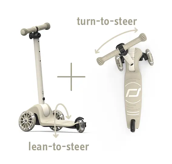 Scoot and Ride Highwaykick 3S - Trotineta LED Pliabila - imagine 6