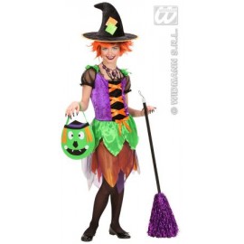 Costum Vrajitoare Cool Widmann - Halloween Fetite