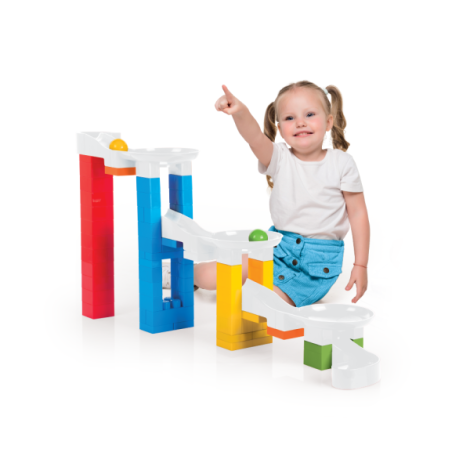 Dolu Labirint Bile 79 Piese - Joc Constructie Educational - imagine 3