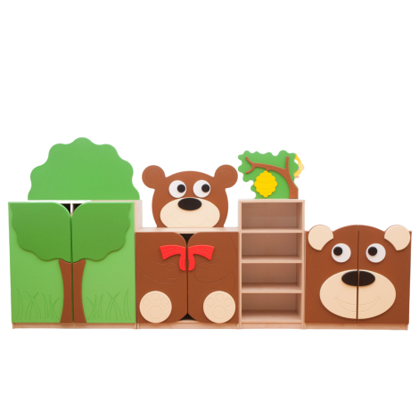 Set Ursuletul Vesel Moje Bambino - Mobilier Grădiniță