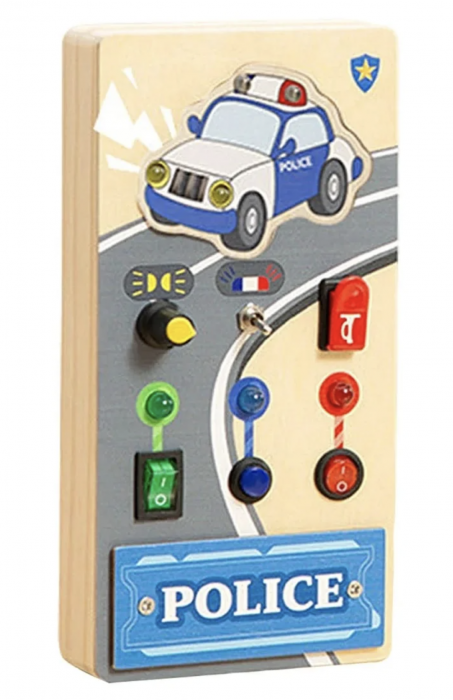Busy Board Electric Politie Onshine Montessori
