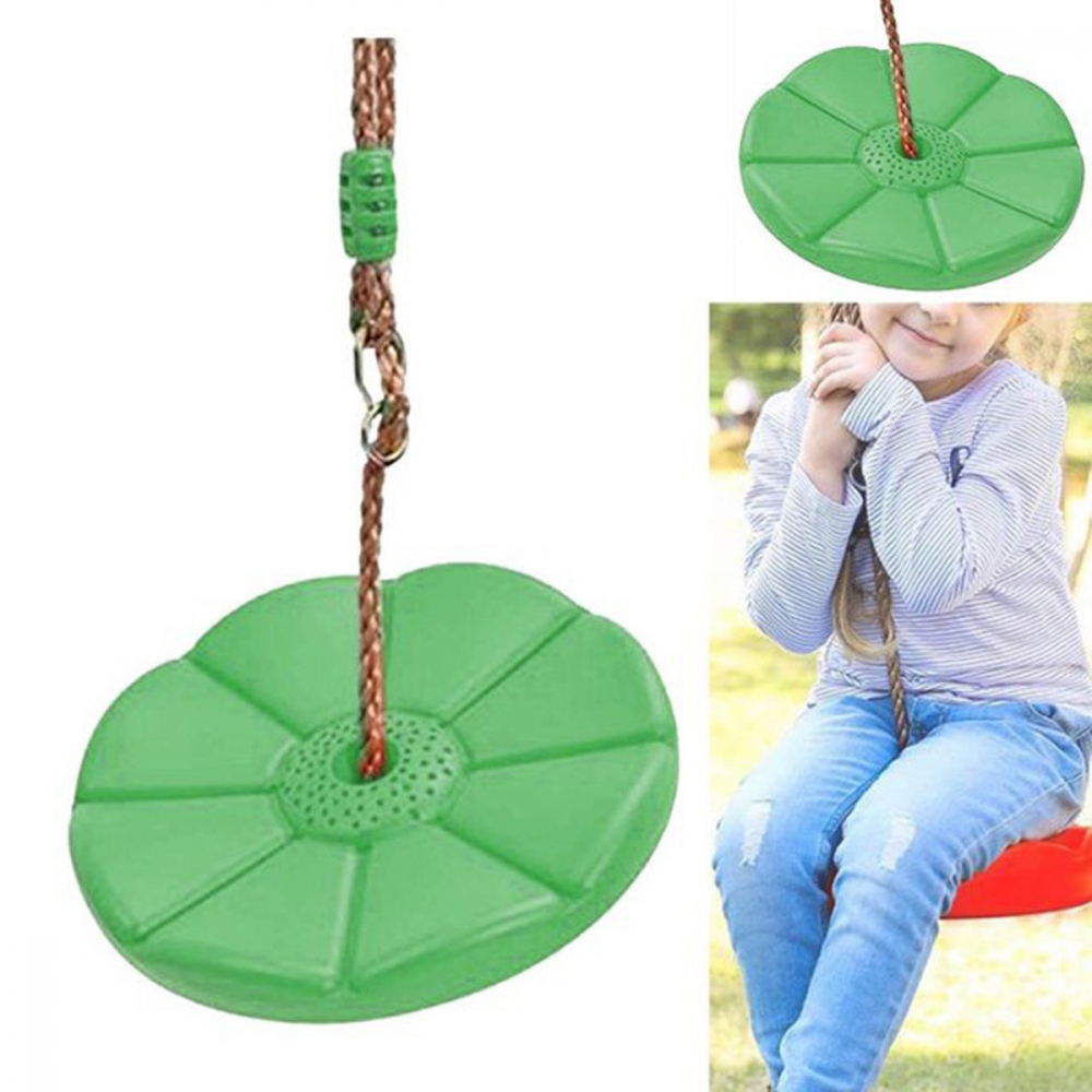 Leagan Rotund Funie 28 cm Green Flower Sfera