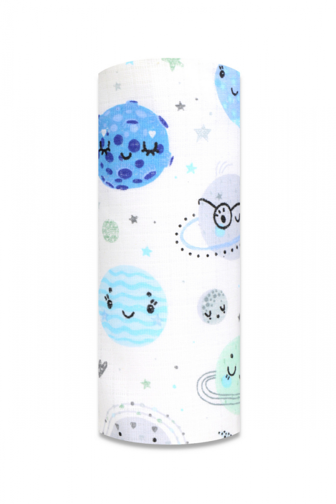 Scutec Muselina Tetra Egakids 70x80 cm Blue Galaxy