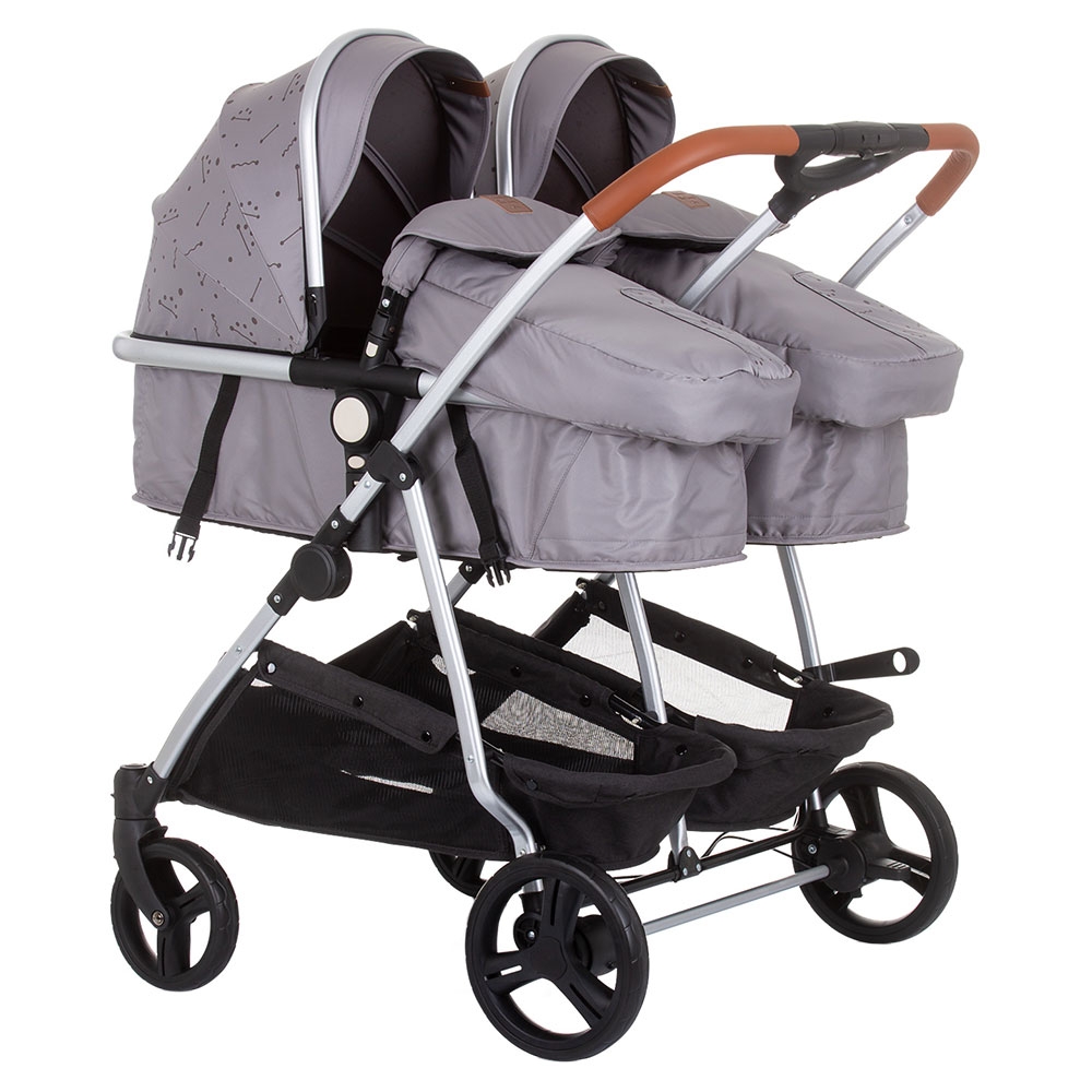 Carucior Gemeni Chipolino Duo Smart 2 in 1 Graphite - imagine 10