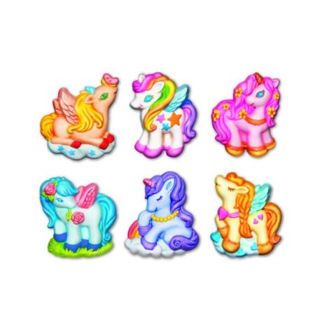 Set Creativ Unicorni cu Sclipici 4M - imagine 2