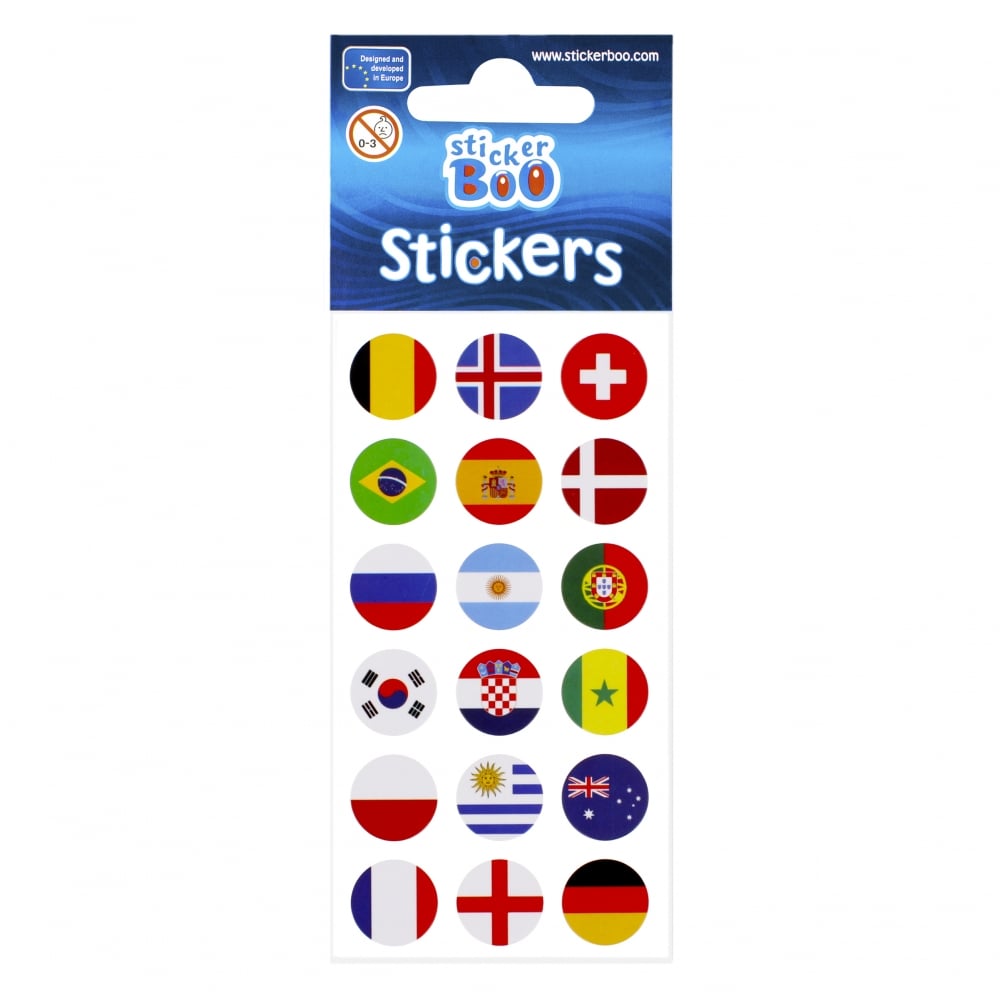 Abtibilduri Steaguri Naționale Stickerboo
