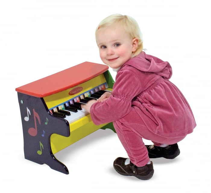 Pian Melissa & Doug 25 Clape - Muzică și Creativitate