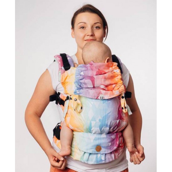 Marsupiu LennyLamb Swallows Rainbow, 0-20kg - imagine 4