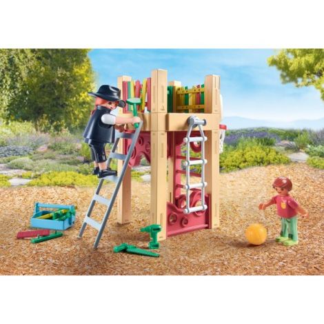 Playmobil Tamplar la Lucru - Lumea Medievala - imagine 4
