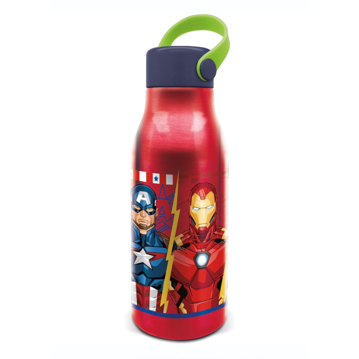 Bidon Aluminiu Avengers Stor, 760 ml, cu Mâner