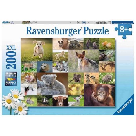 Puzzle Pui Animale 200 Piese Ravensburger - imagine 2